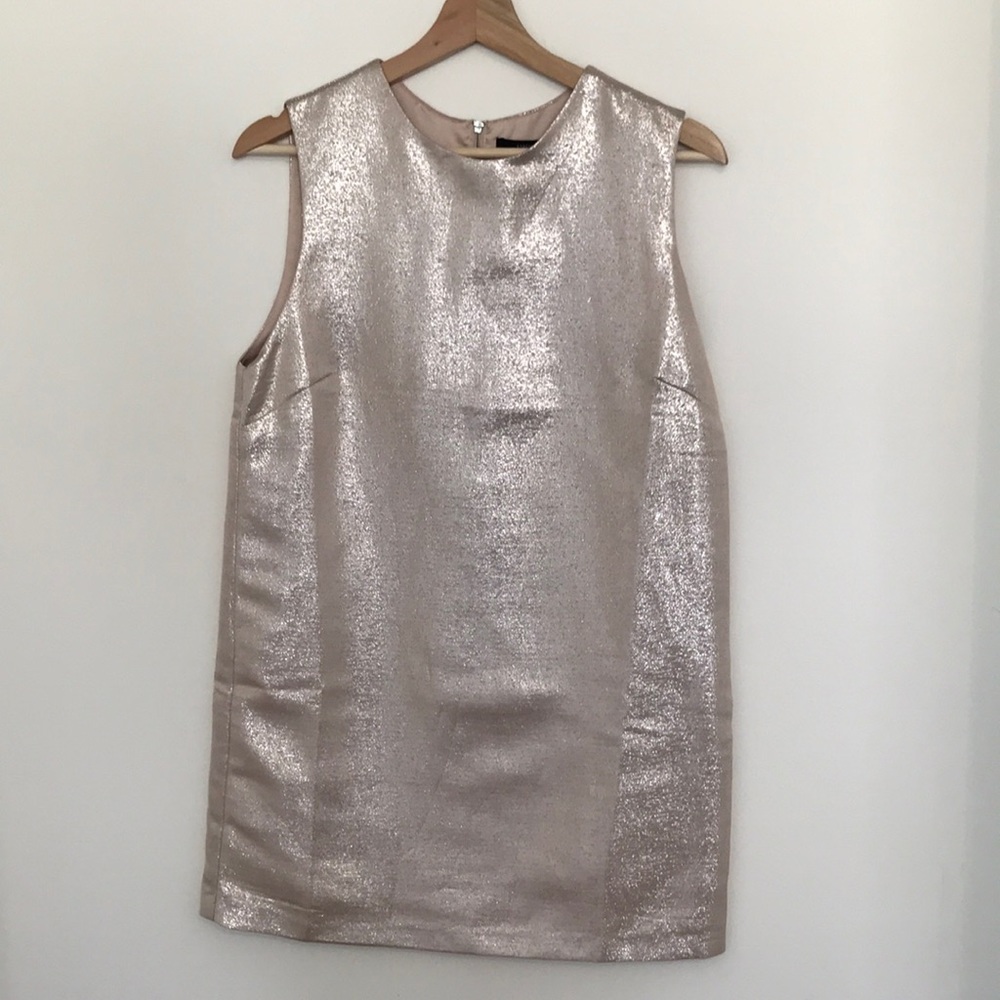 gold pink blouse/dress